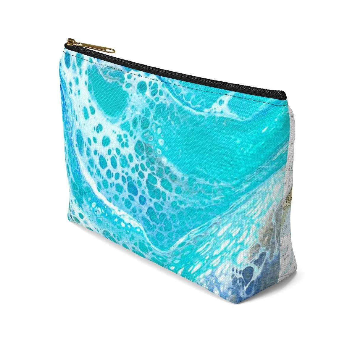 Anna Maria Island Nautical Accessory Pouch w T-bottom with Tranquil Waters Back