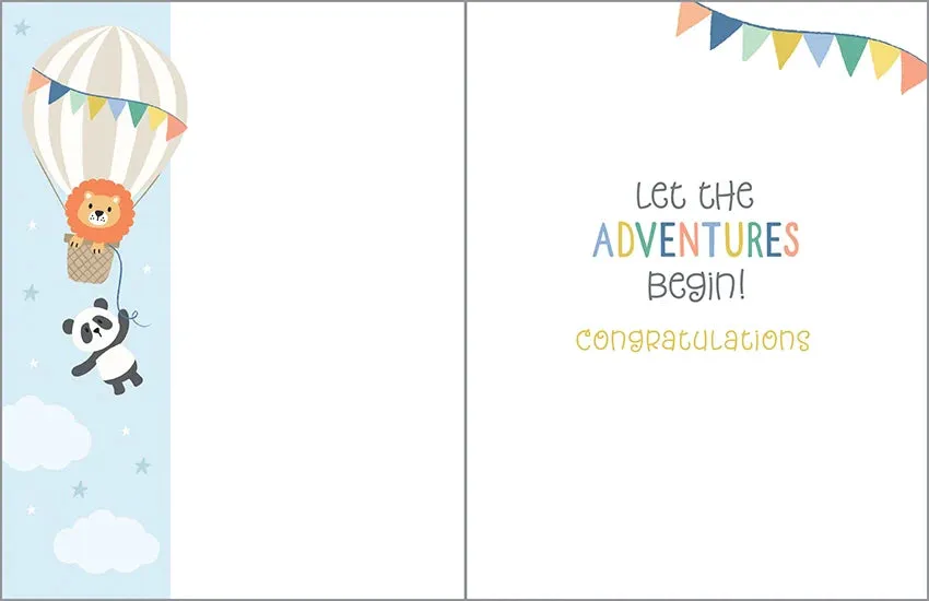Baby Card, Balloons