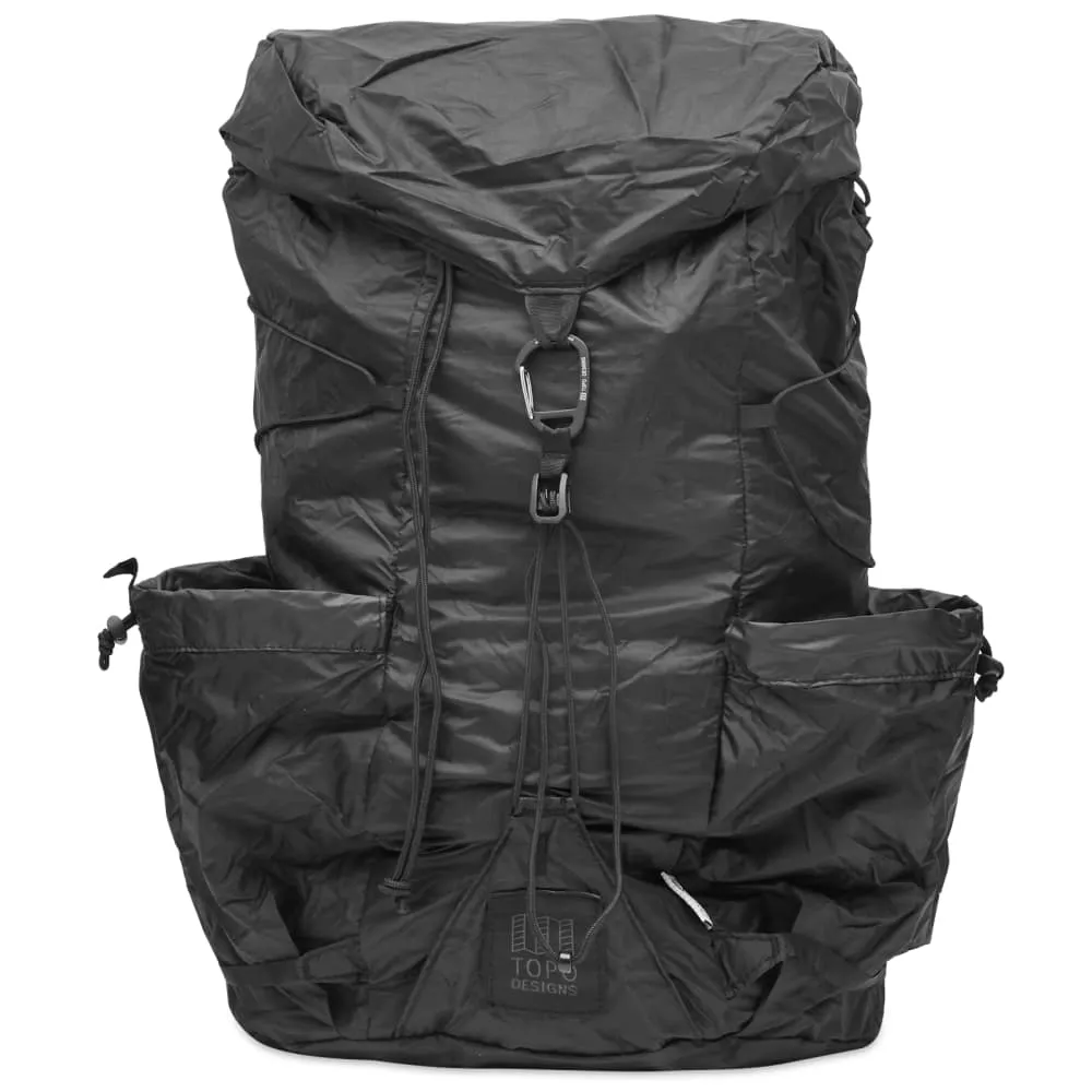 Backpack Topo Designs TopoLite Cinch Pack - 16 L, black