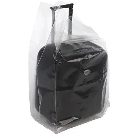 Clear Gusseted Bags on a Roll 58 x 46 x 125 x 4 mil