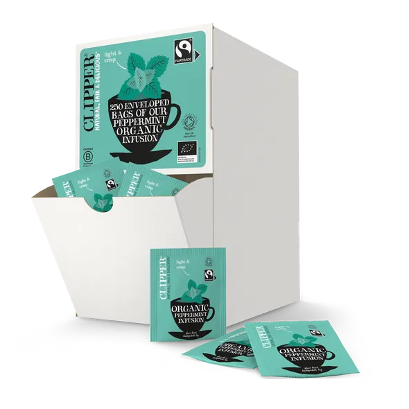 Clipper Organic Peppermint Tea Bags x250
