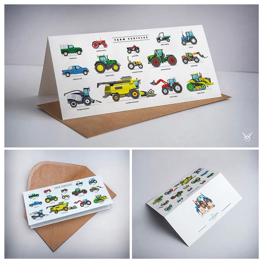 Farm Variety Greetings Cards Pack