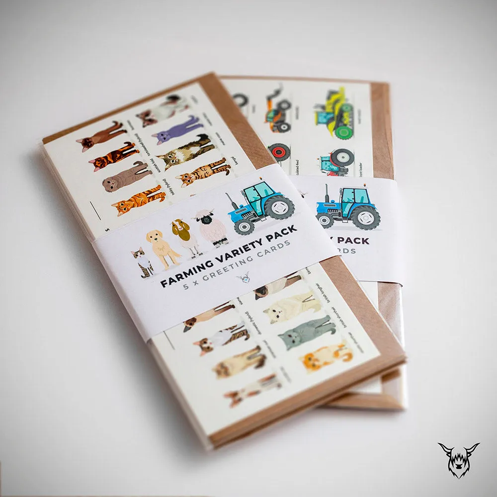 Farm Variety Greetings Cards Pack