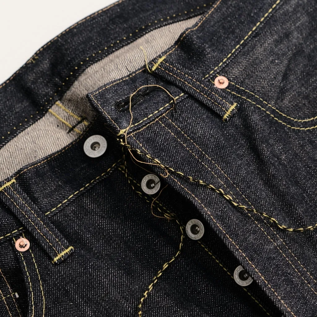 Fullcount S0105-24 WWII Brown Cotton Selvedge Jeans (Wide Straight)
