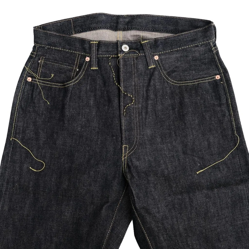 Fullcount S0105-24 WWII Brown Cotton Selvedge Jeans (Wide Straight)