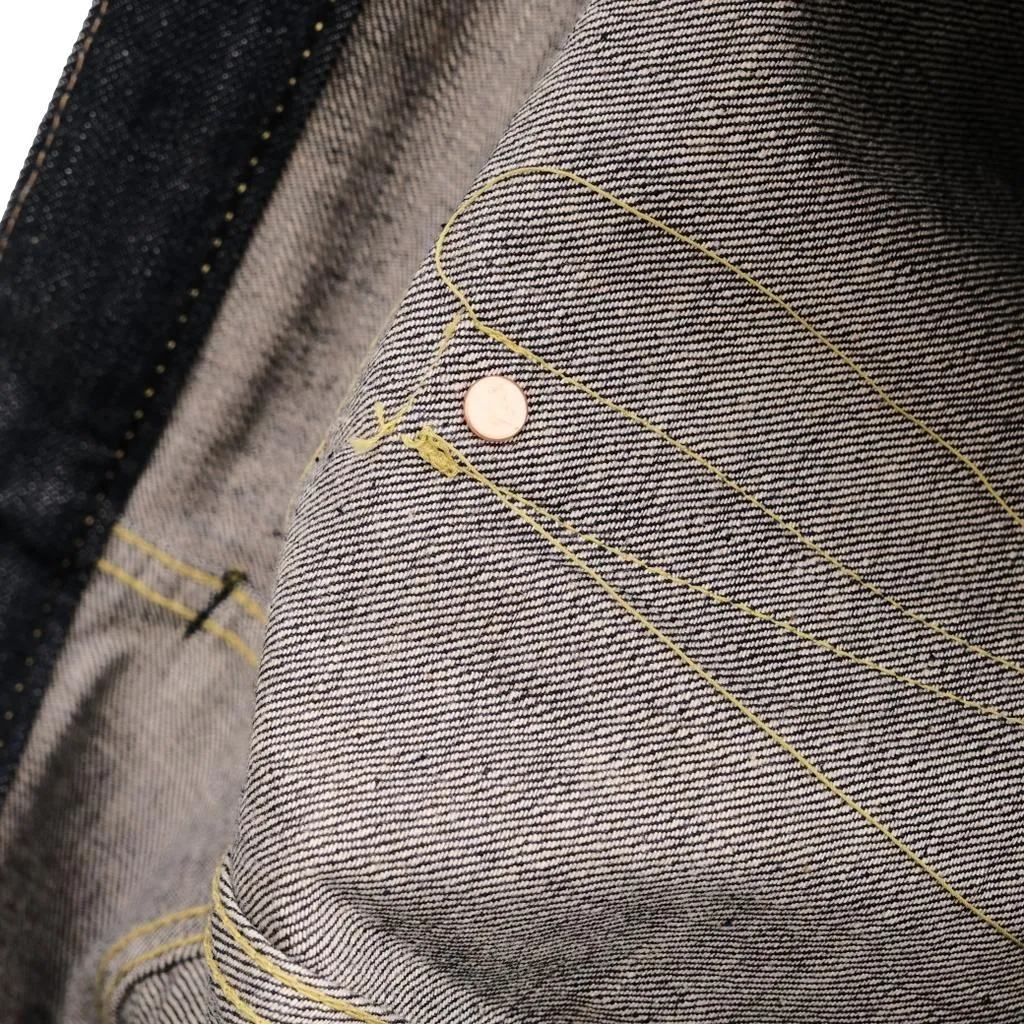Fullcount S0105-24 WWII Brown Cotton Selvedge Jeans (Wide Straight)