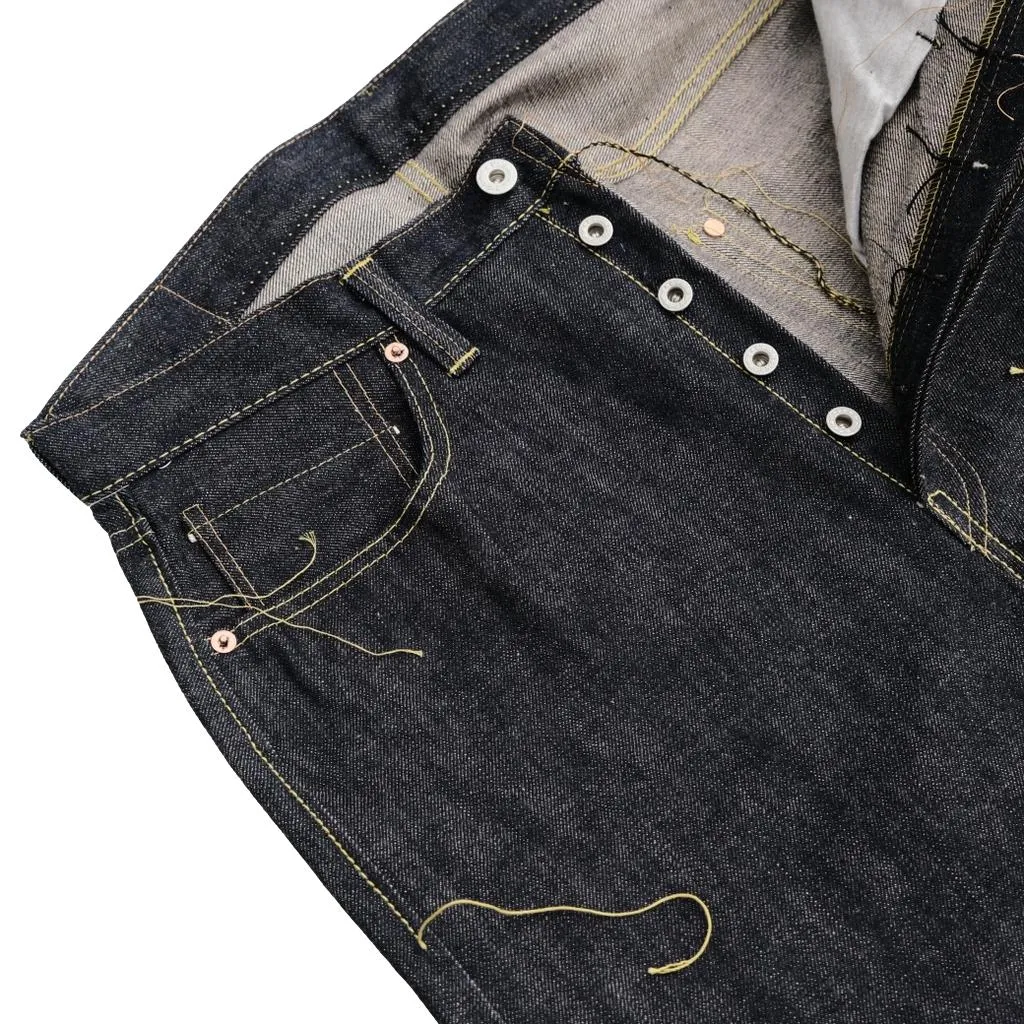 Fullcount S0105-24 WWII Brown Cotton Selvedge Jeans (Wide Straight)