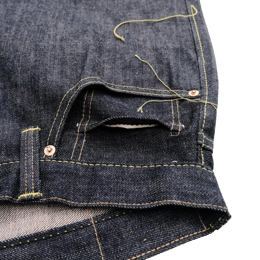 Fullcount S0105-24 WWII Brown Cotton Selvedge Jeans (Wide Straight)