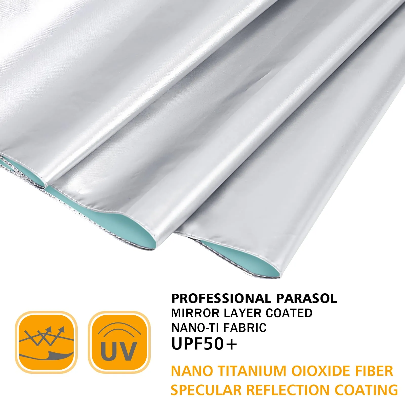 G4Free UPF 50  UV Protection 54 Inch Large Reverse Travel Umbrella