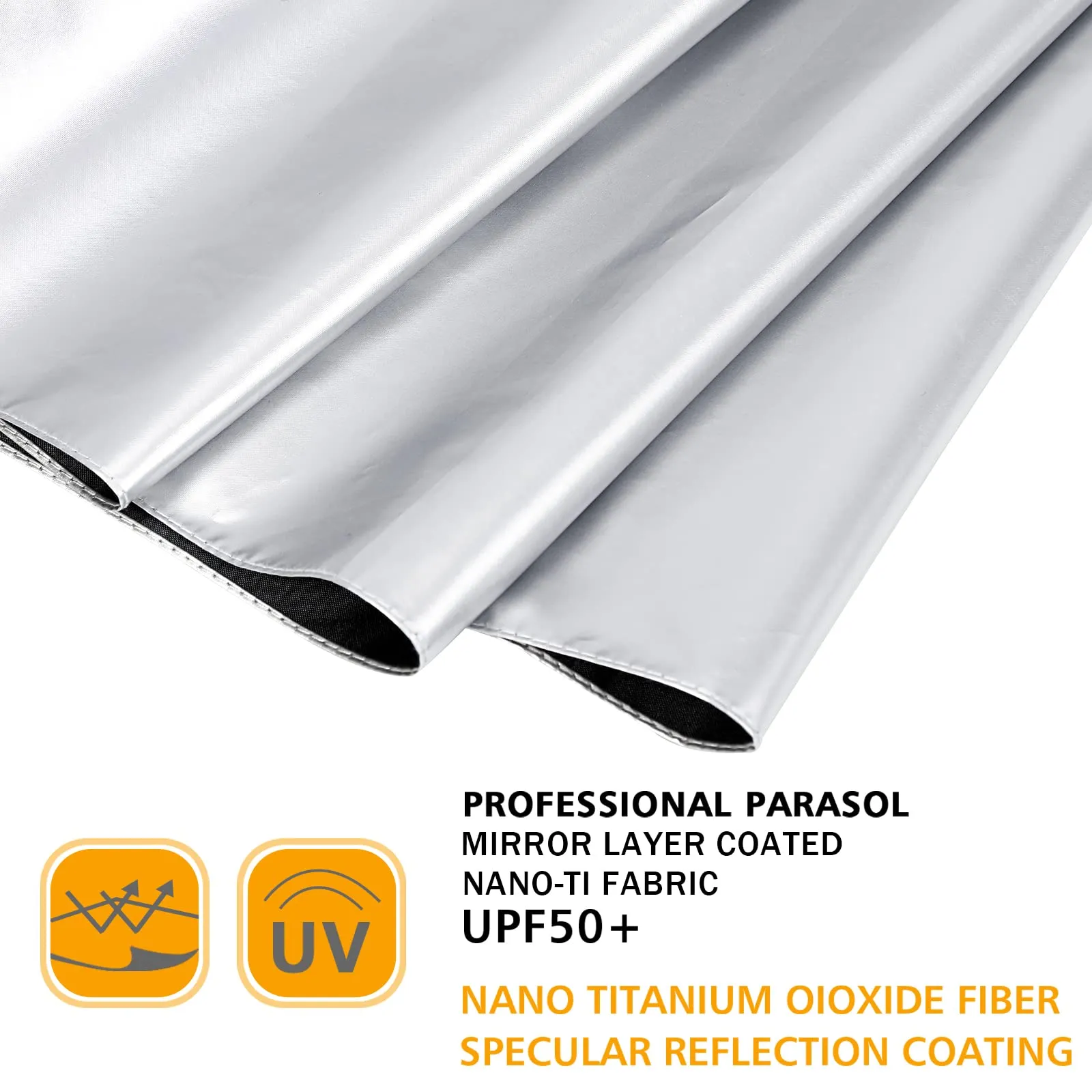 G4Free UPF 50  UV Protection 54 Inch Large Reverse Travel Umbrella