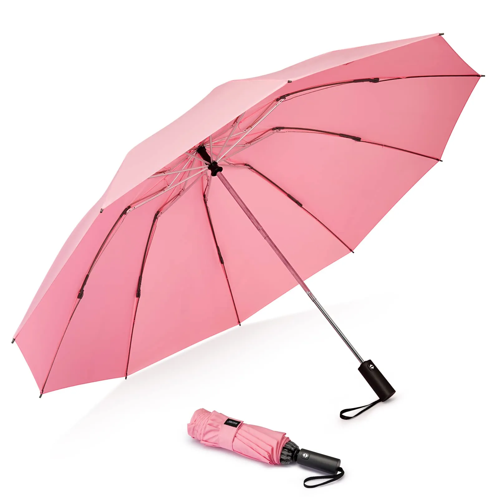 G4Free UPF 50  UV Protection 54 Inch Large Reverse Travel Umbrella