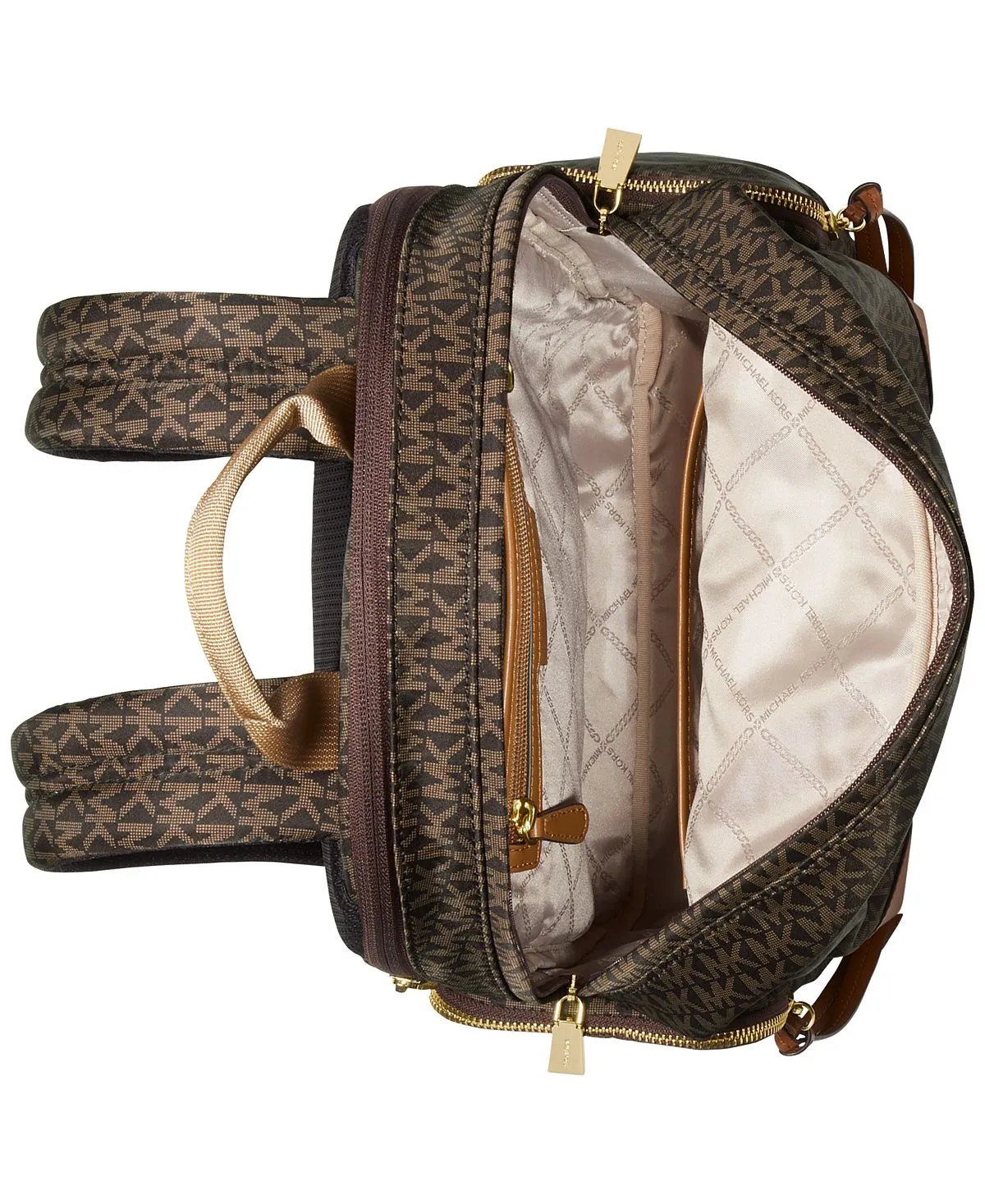 Large signature prescott Michael Kors backpack, multi