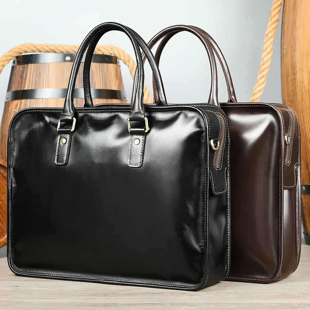 LuxeRetro Vintage Pattern Travel Briefcase