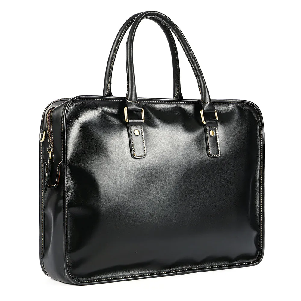 LuxeRetro Vintage Pattern Travel Briefcase
