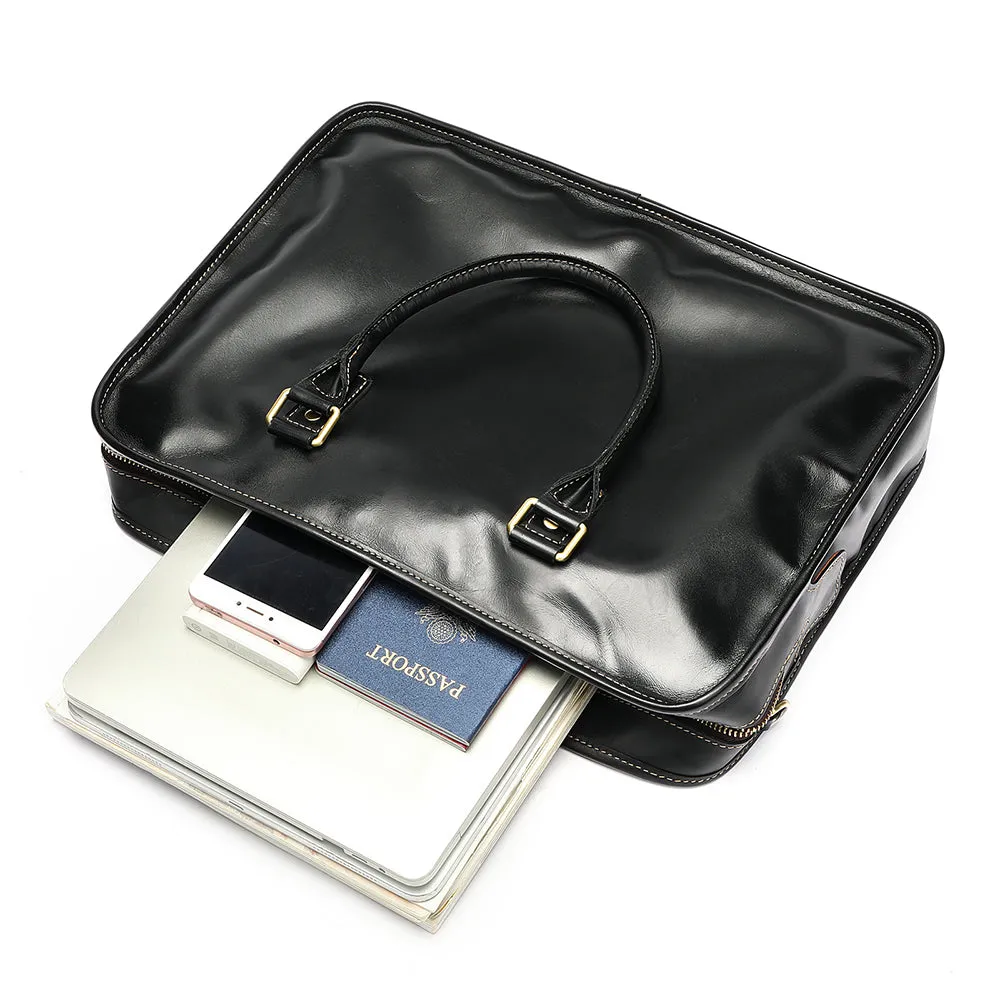 LuxeRetro Vintage Pattern Travel Briefcase