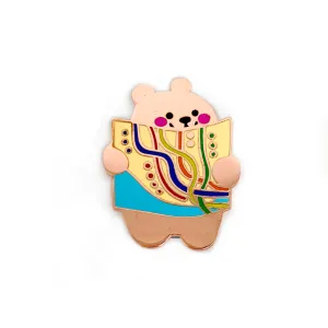 NYC Wanderlust Bear Enamel Pin