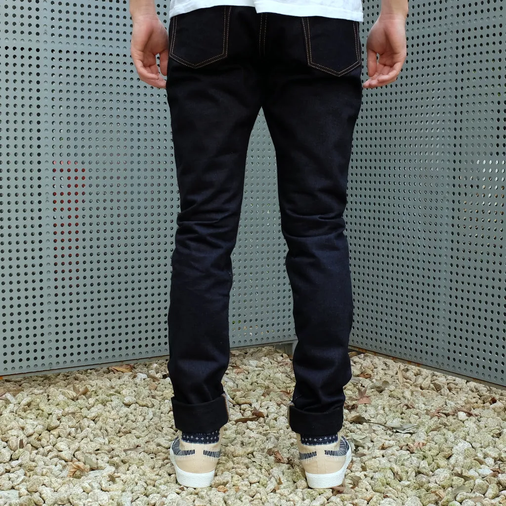 OD SJ 17oz. "Wagami II" Indigo x Black Selvedge Jeans (Comfort Tapered)