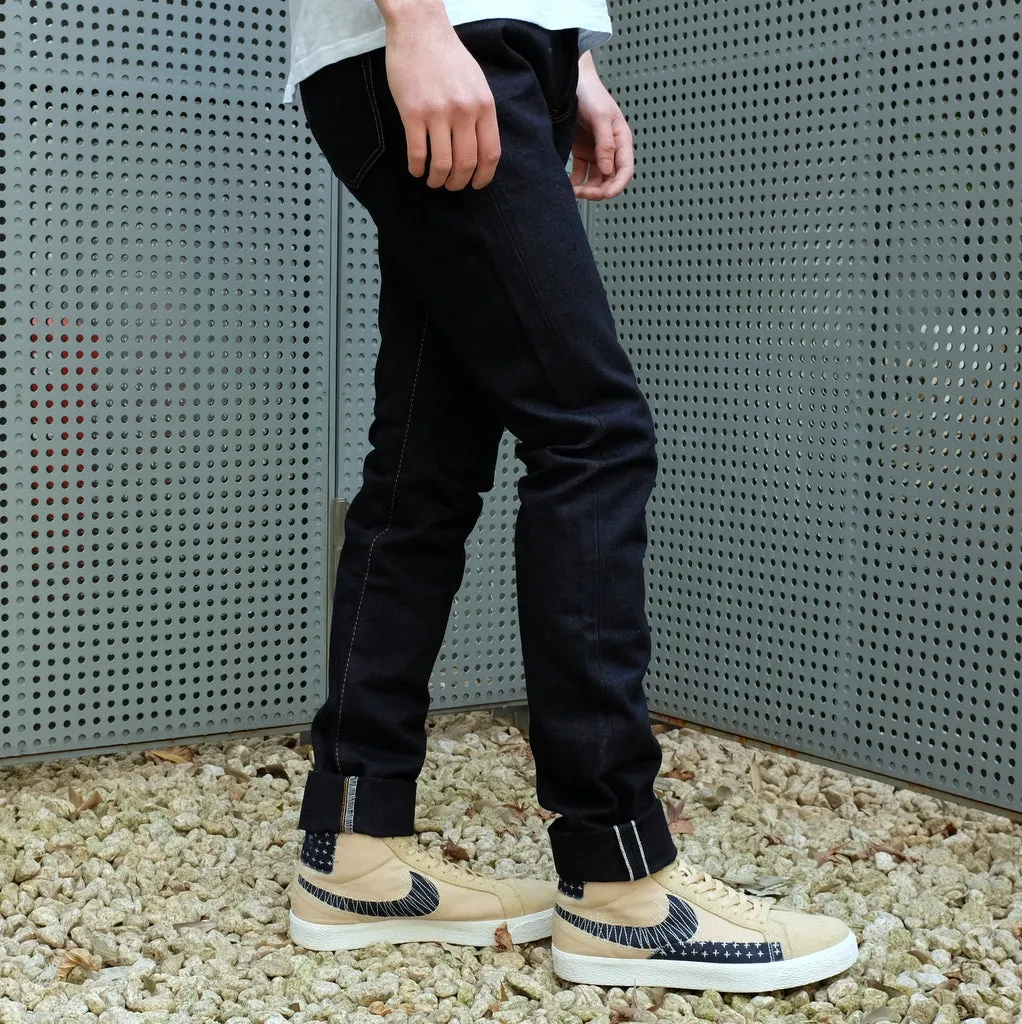 OD SJ 17oz. "Wagami II" Indigo x Black Selvedge Jeans (Comfort Tapered)