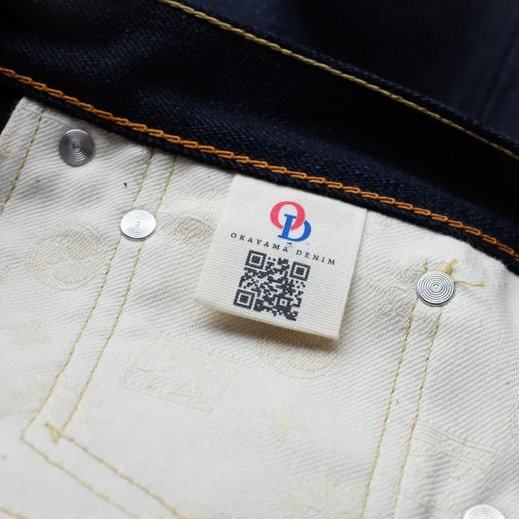 OD SJ 17oz. "Wagami II" Indigo x Black Selvedge Jeans (Comfort Tapered)