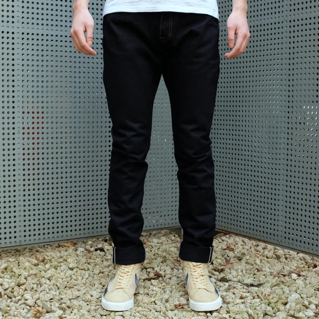 OD SJ 17oz. "Wagami II" Indigo x Black Selvedge Jeans (Comfort Tapered)