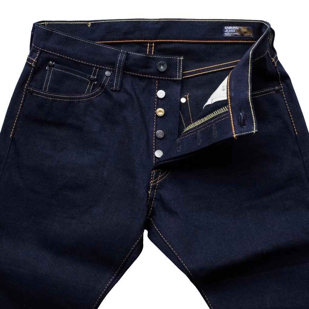 OD SJ 17oz. "Wagami II" Indigo x Black Selvedge Jeans (Comfort Tapered)