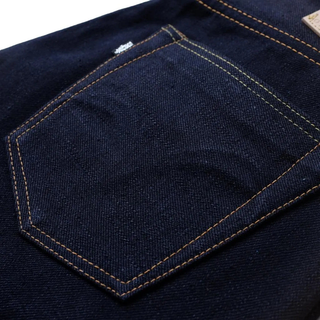 OD SJ 17oz. "Wagami II" Indigo x Black Selvedge Jeans (Comfort Tapered)