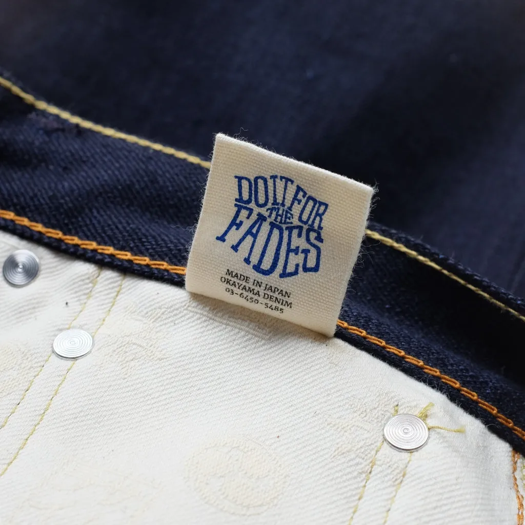 OD SJ 17oz. "Wagami II" Indigo x Black Selvedge Jeans (Comfort Tapered)
