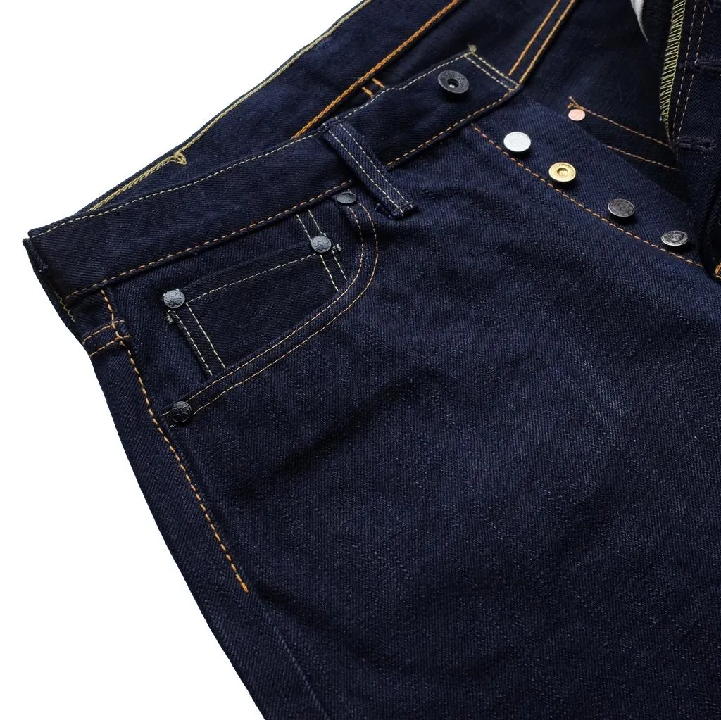 OD SJ 17oz. "Wagami II" Indigo x Black Selvedge Jeans (Comfort Tapered)