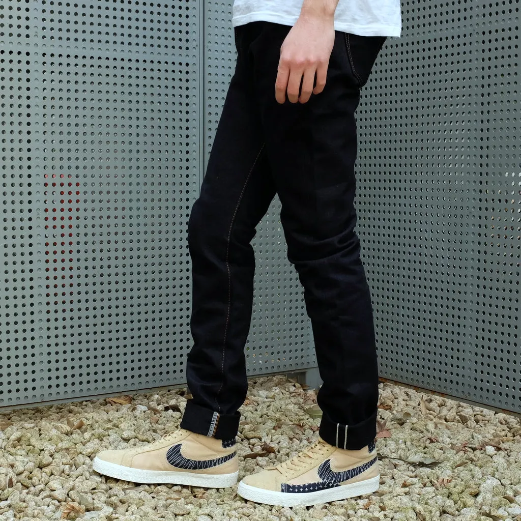OD SJ 17oz. "Wagami II" Indigo x Black Selvedge Jeans (Comfort Tapered)