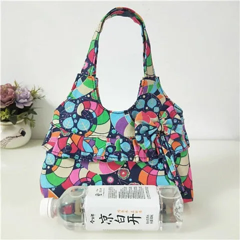 pretty chic country style large capacity casual shoulder bag