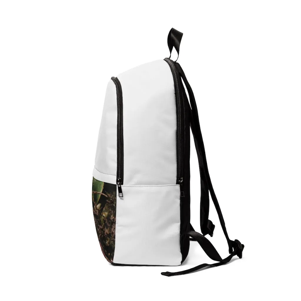 Red Frog Unisex Fabric Backpack