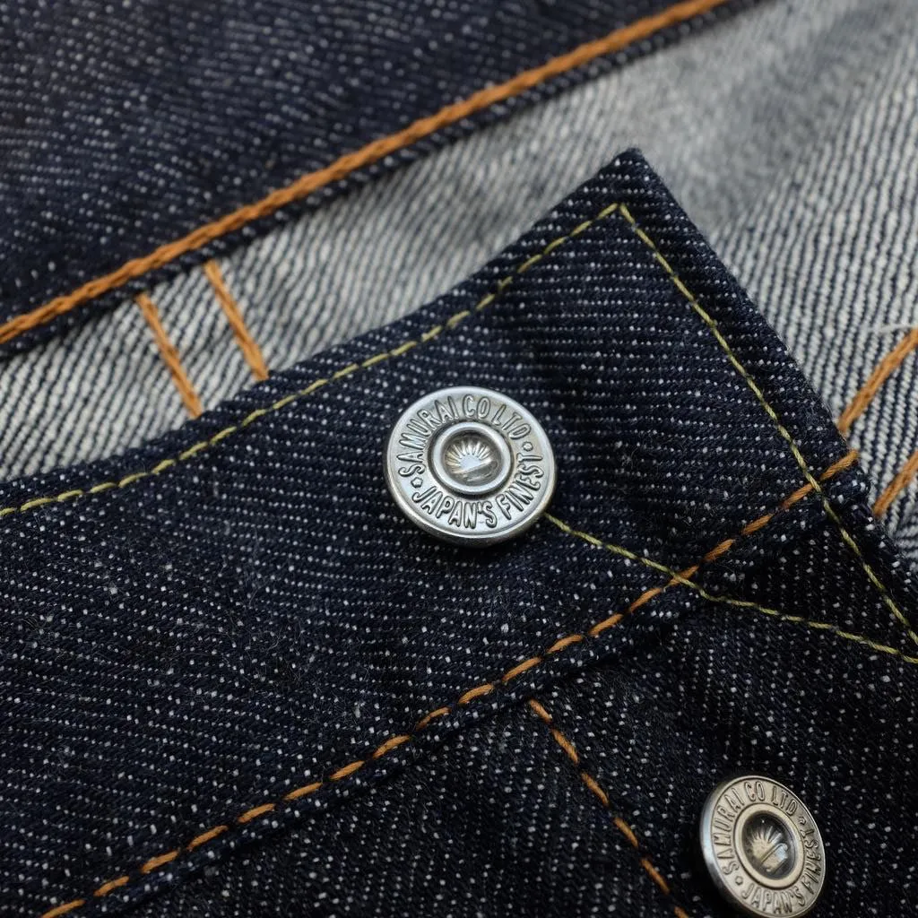 Samurai Jeans S0511XX-II 15oz. Selvedge Denim Jeans (Slim Tapered)