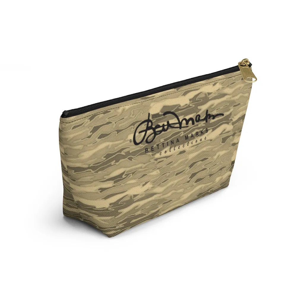 Sand Lava Camouflage Accessory Pouch w T-bottom