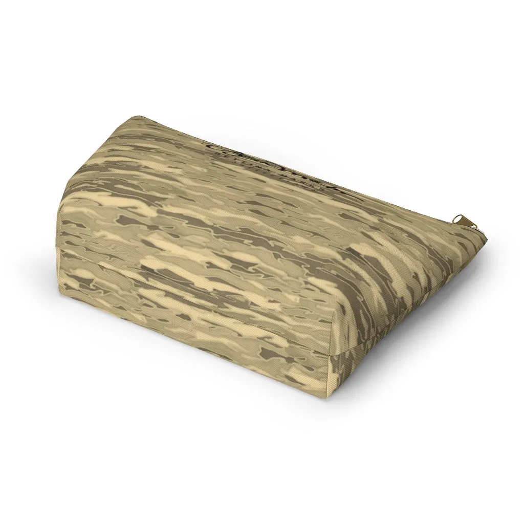 Sand Lava Camouflage Accessory Pouch w T-bottom