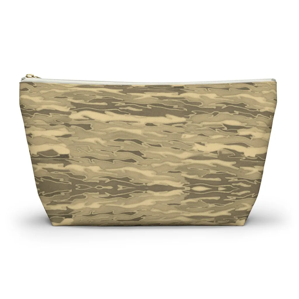 Sand Lava Camouflage Accessory Pouch w T-bottom