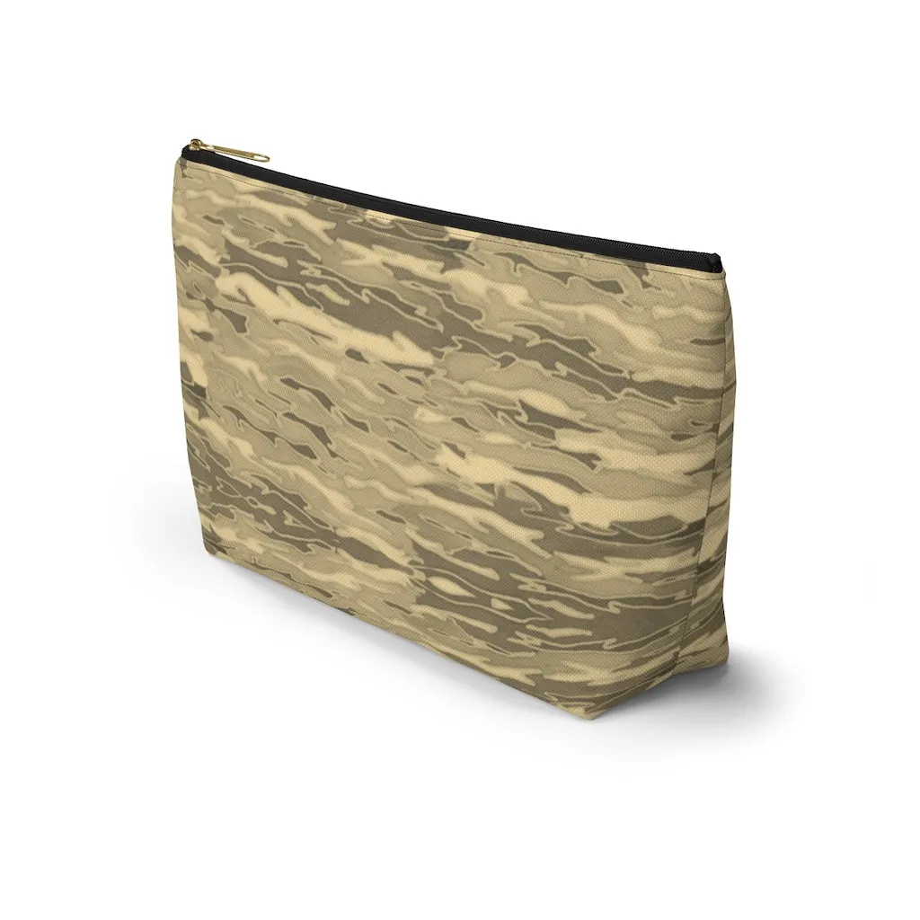Sand Lava Camouflage Accessory Pouch w T-bottom
