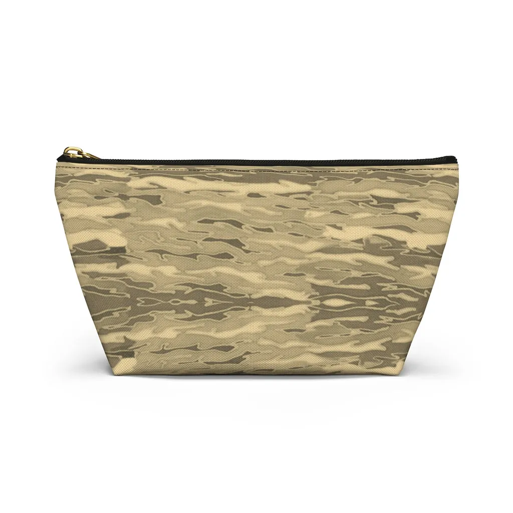 Sand Lava Camouflage Accessory Pouch w T-bottom