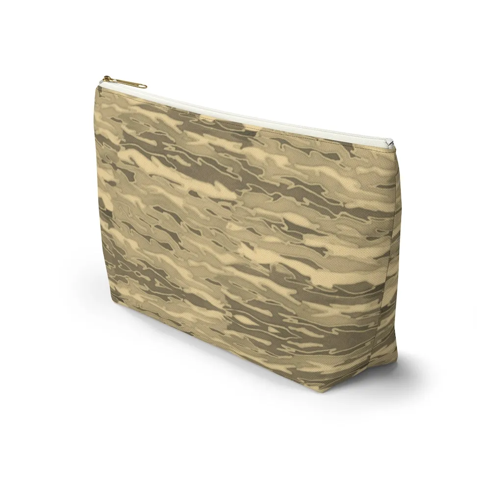 Sand Lava Camouflage Accessory Pouch w T-bottom