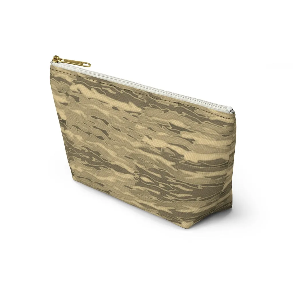 Sand Lava Camouflage Accessory Pouch w T-bottom