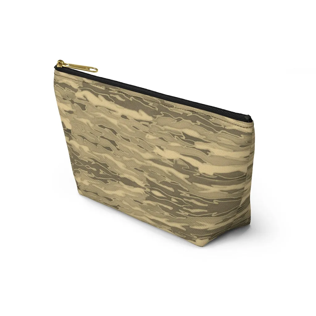 Sand Lava Camouflage Accessory Pouch w T-bottom