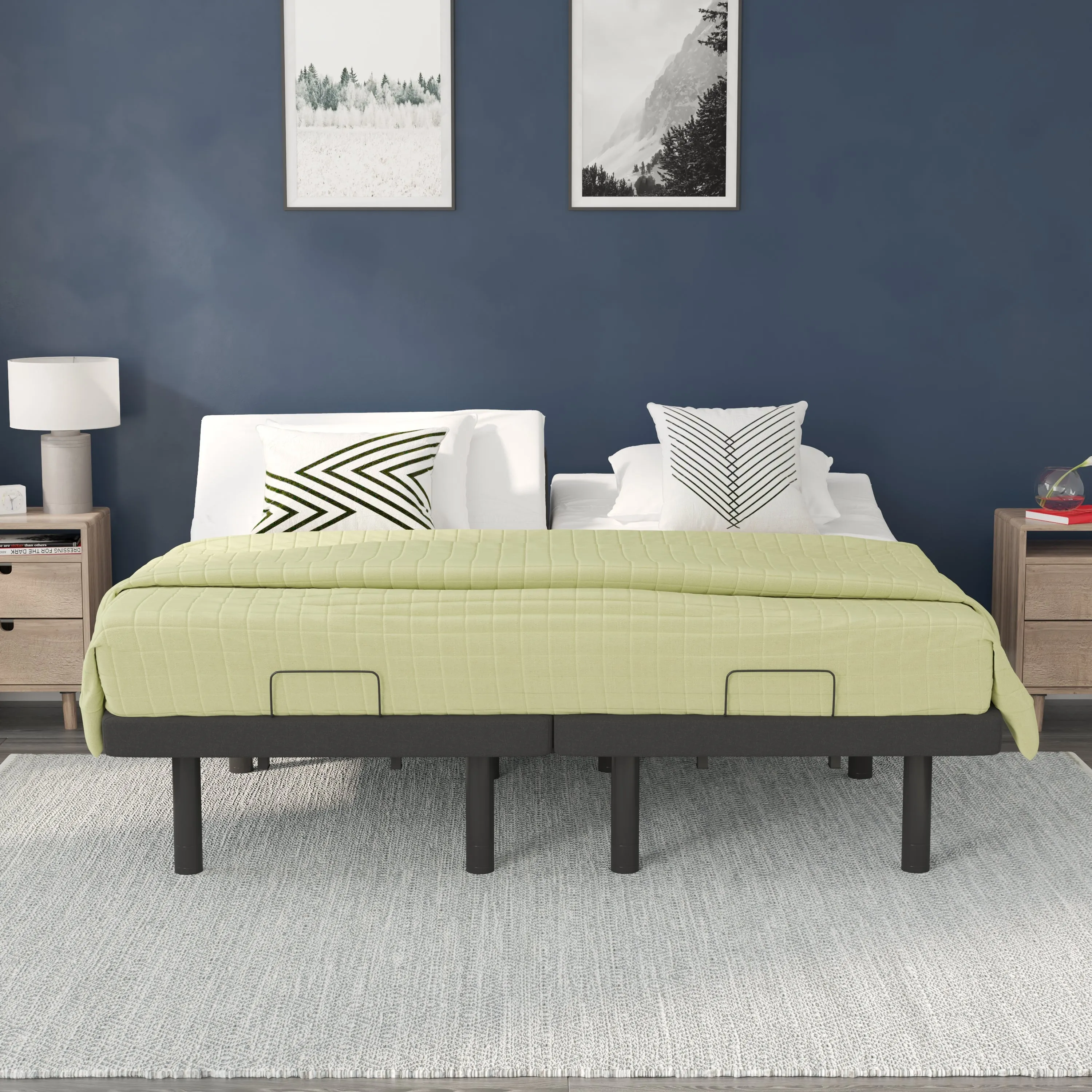 Split King Adjustable Bed Base AL-DM0201-SPK-GG