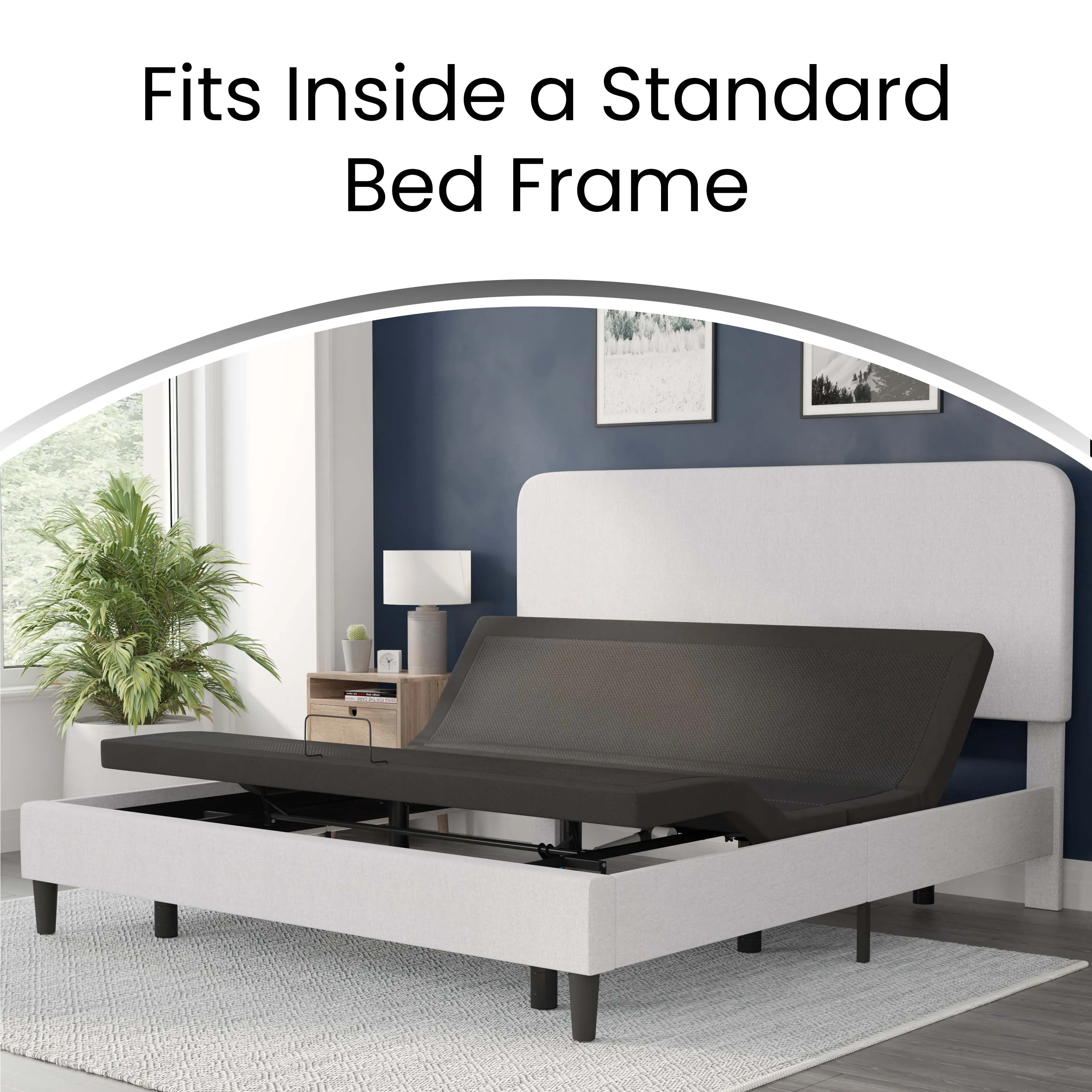 Split King Adjustable Bed Base AL-DM0201-SPK-GG