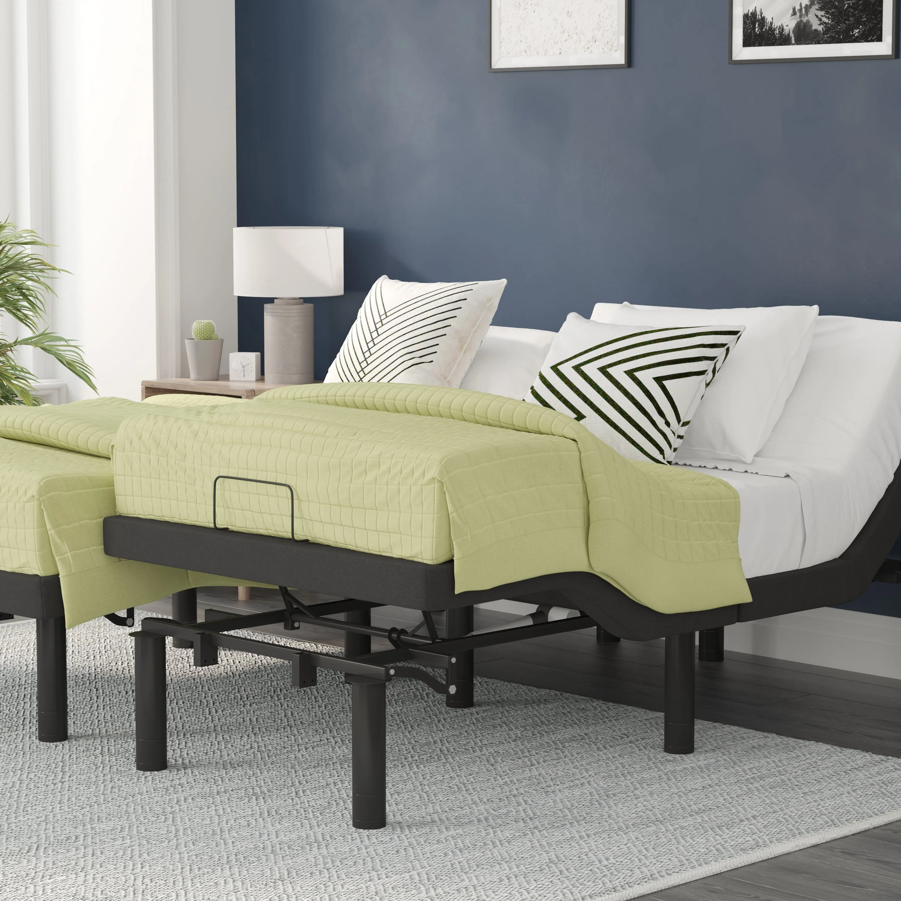 Split King Adjustable Bed Base AL-DM0201-SPK-GG