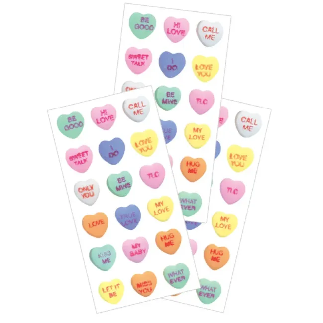 Sweetheart Candy Stickers