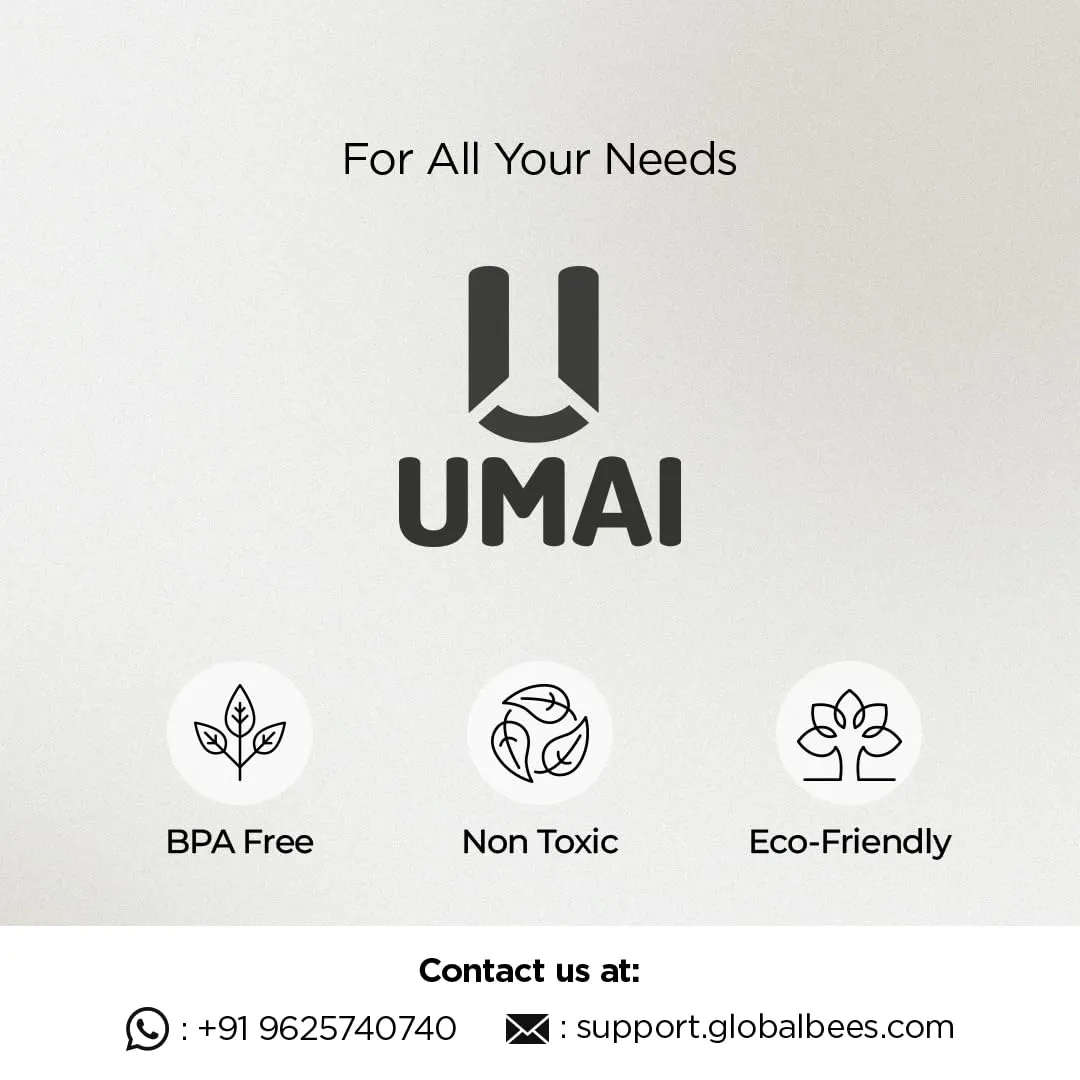 UMAI 4-Digit Code Combination Brass Lock | Number Lock | Portable Luggage Lock | Travel Lock for Briefcase, Laptop Bags